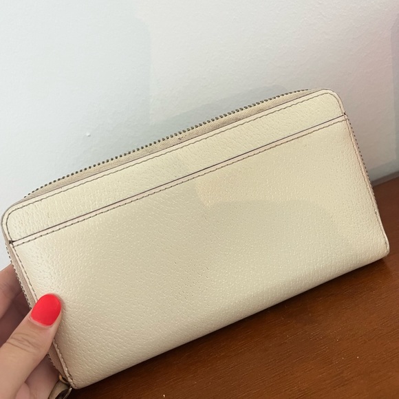 Kate spade large continental wallet pebbled leather - Picture 2 of 5